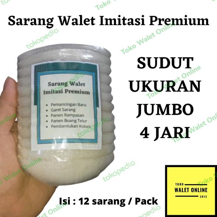 Sarang walet sudut, sarang walet plastik, sarang walet imitasi