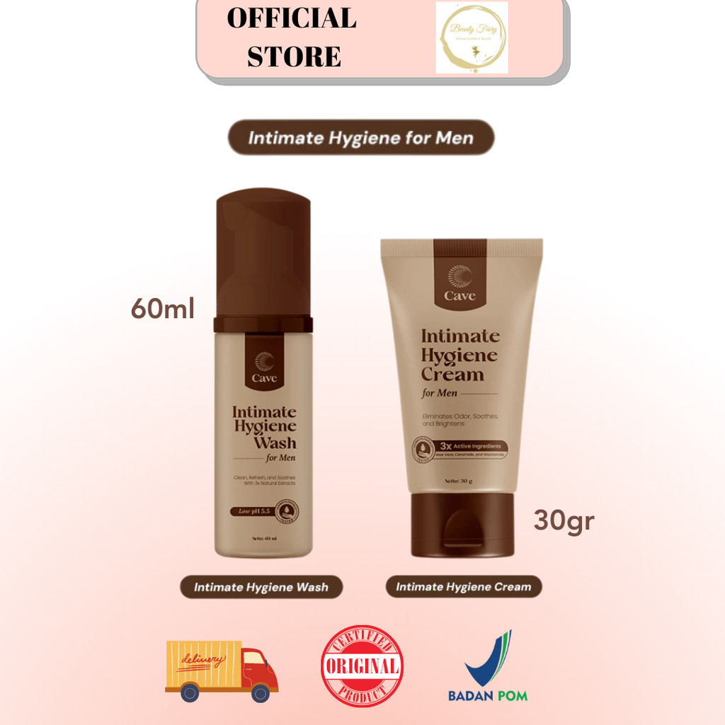 CAVE Paket Intimate Hygiene Series For Men