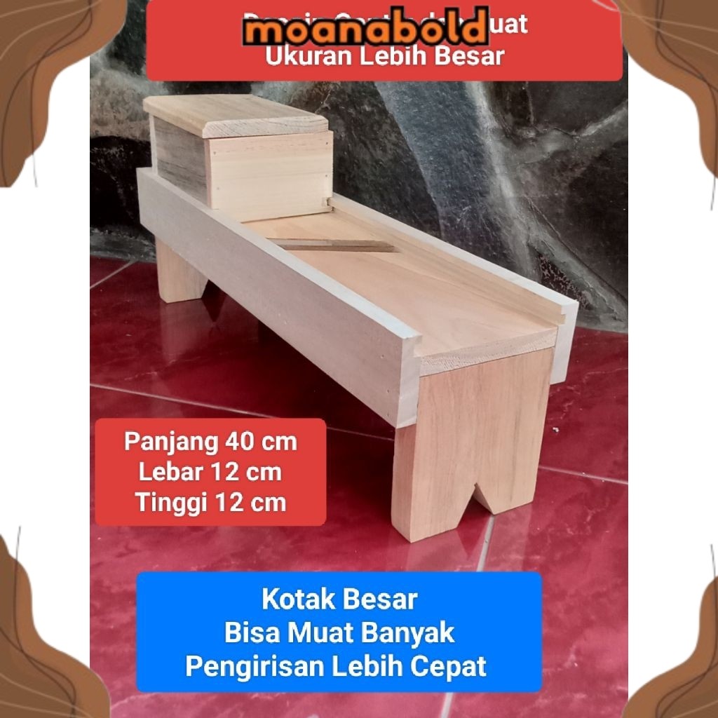 Pengiris bawang JATI BELANDA Ukuran BESAR/ Irisan bawang merah/Pengiris serbaguna WAJIB PUNYA 