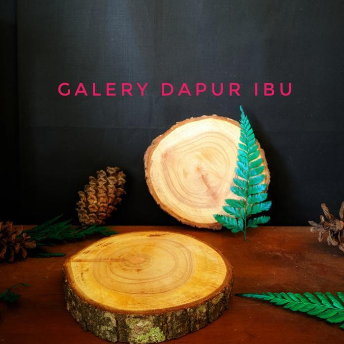 wood slice potongan kayu