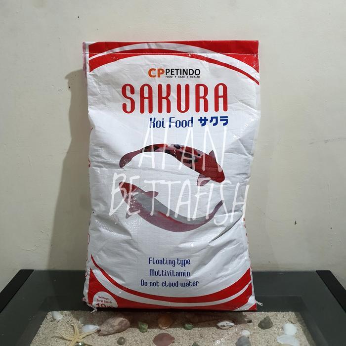 Pakan Ikan Koi Sakura Koi Food 10kg 5mm / Pelet Ikan Koi 10 kg 5 mm
