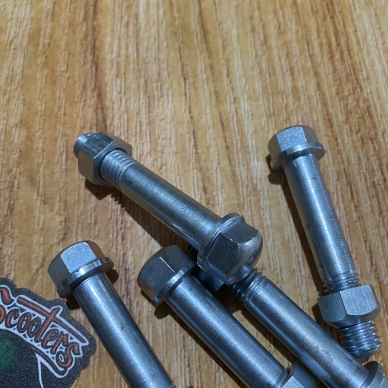 baut leher stang kepala vespa vbb detail original