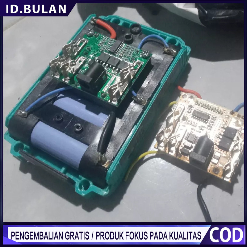 Modul Bms 5s Papan Perlindungan Baterai Board 21V 20A / Pelindung Circuit Board Baterai Lithium