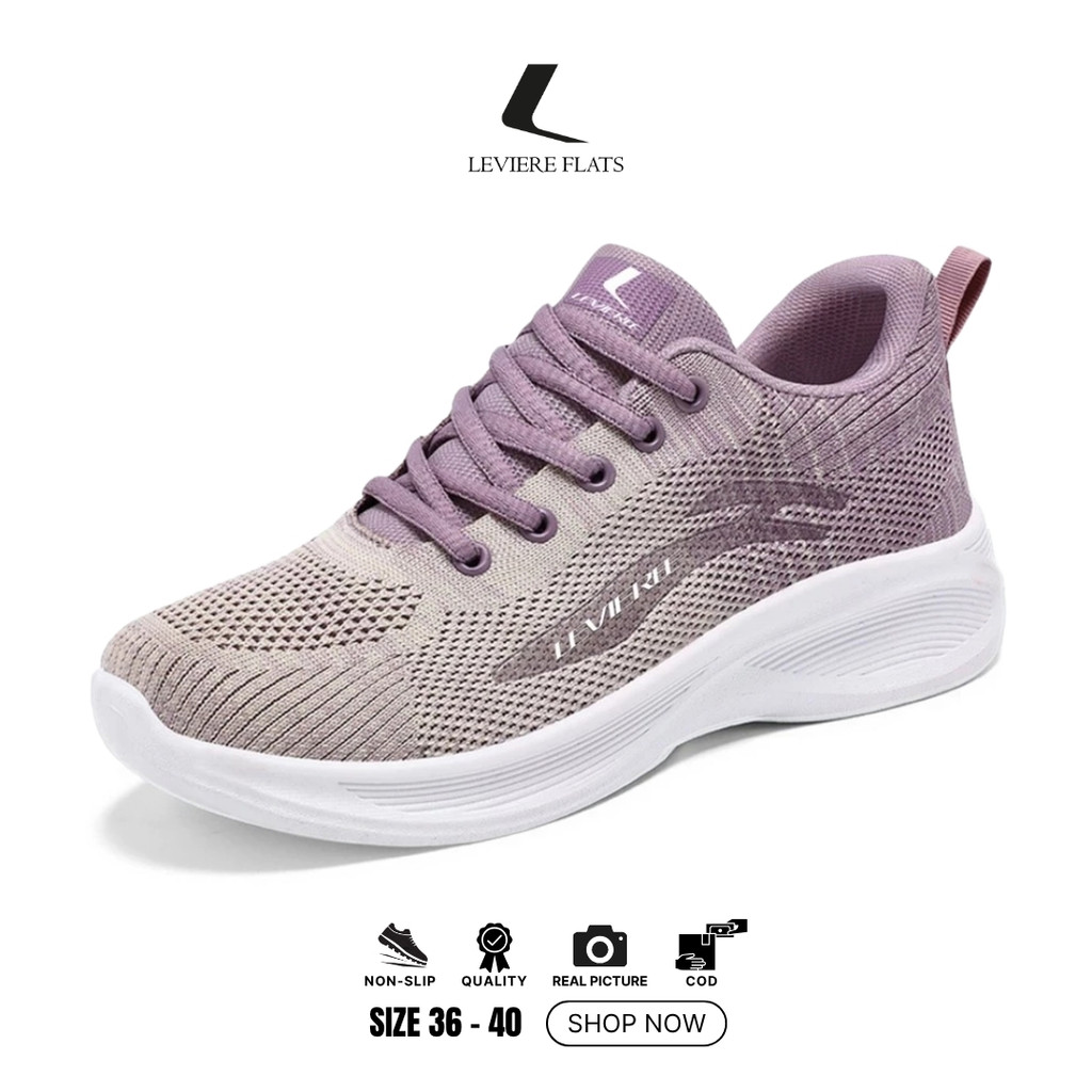 LVRFlats Arin Sepatu Sneakers Wanita Terbaru Sepatu Olahraga Premium LV0629