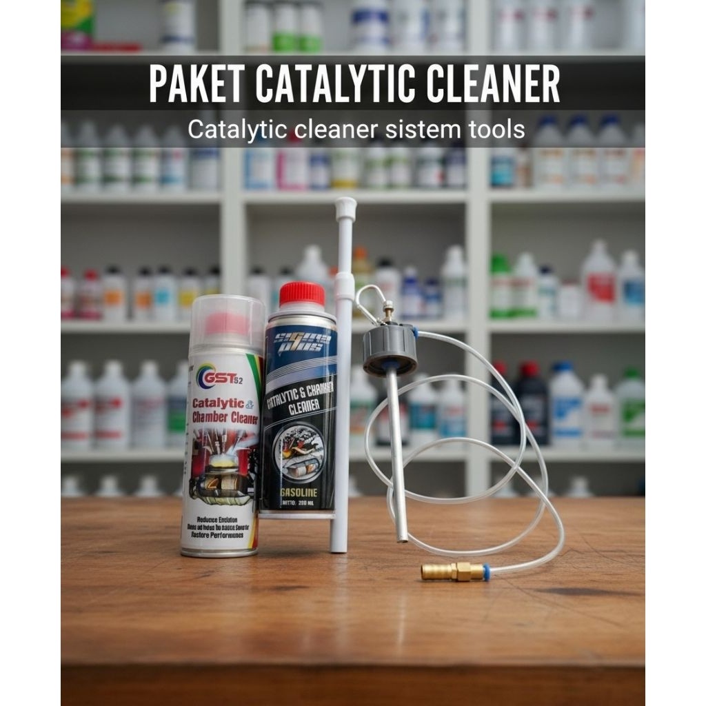 Wds- Catalytic Converter Cleaner Tools - Paket Lengkap Pembersih Catalytic Cleaner