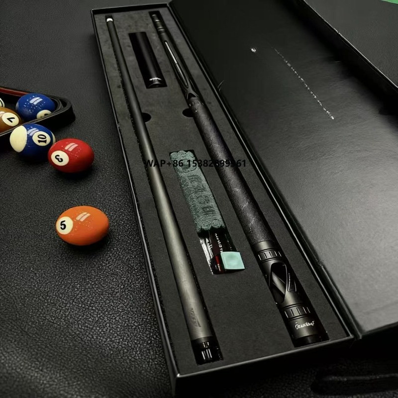 Jianying Carbon Pool Cue 11.8mm Cue Full Carbon Pure Carbon Black Technology Billiards Cue Stick Sha