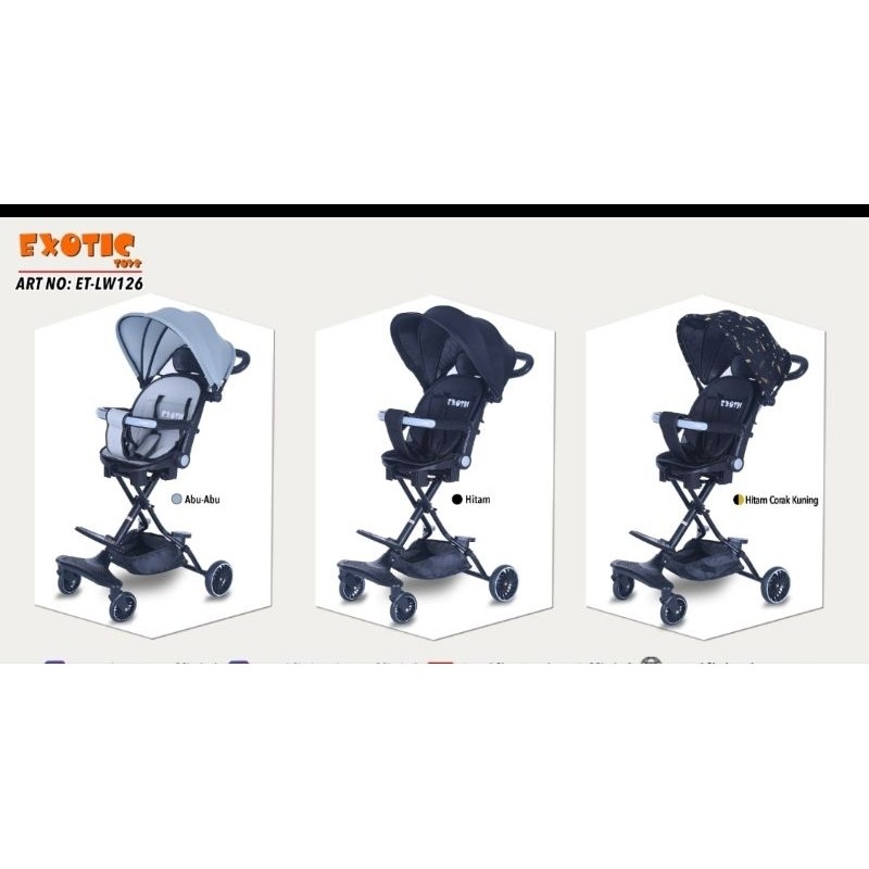 (FREE PACKING) Magic Stroller Exotic ET LW 132 lw132 / LW 007 / LW 008 / LW 001 / LW 101 / LW 011 / 