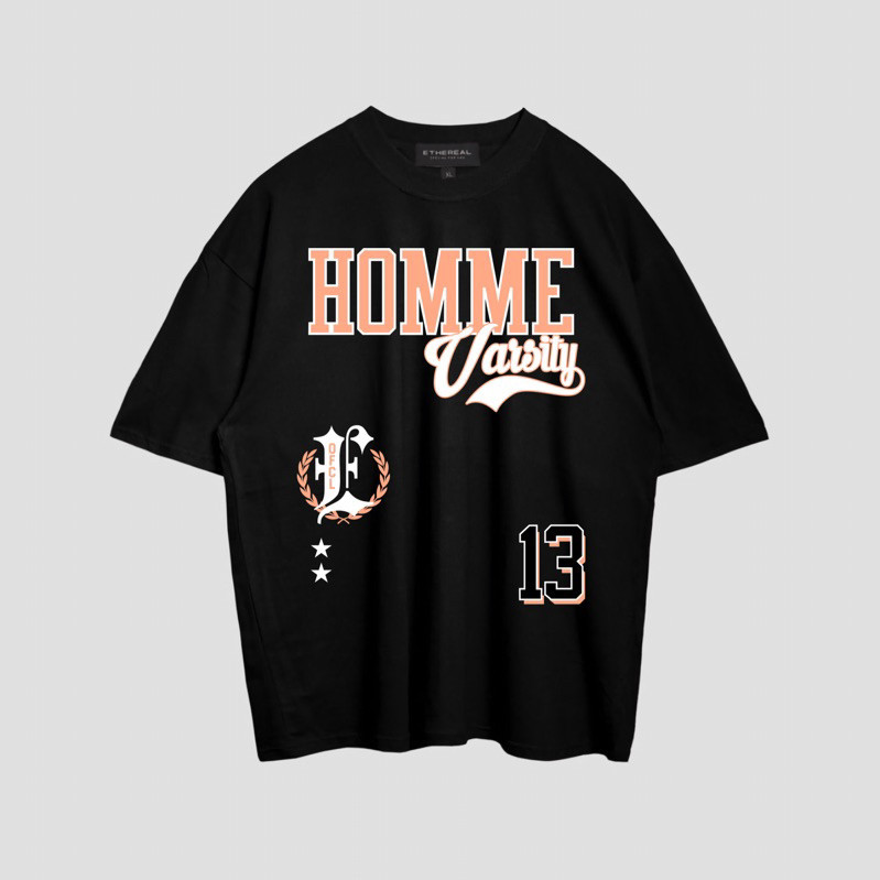 ETHEREAL - Tshirt Oversized Pria Wanita Distro Homme Kaos Pria