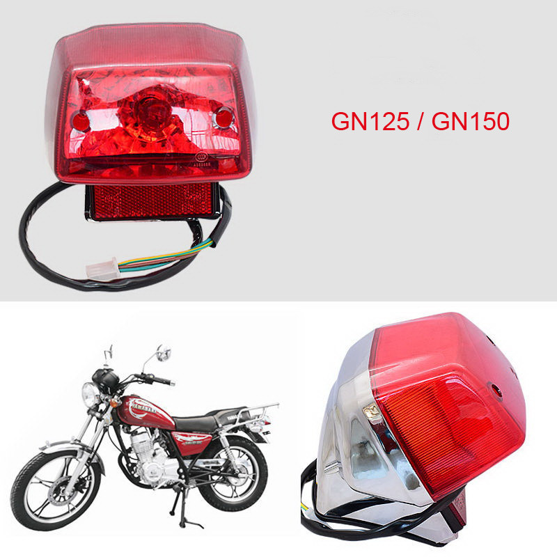 Motorcycle Tail Lamp for Haojue Suzuki Qingqi Haojin Lifan Dayun GN125 NEW GN150 LF150 HJ150 EN150 H