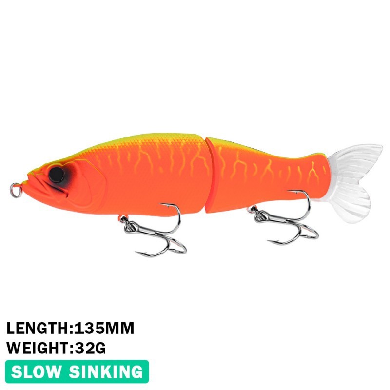 Balam Fishing Lure Glide Bait Pike Fishing Lure Swimbait Joint Giant Big Bait Bass Catfish Saltwater