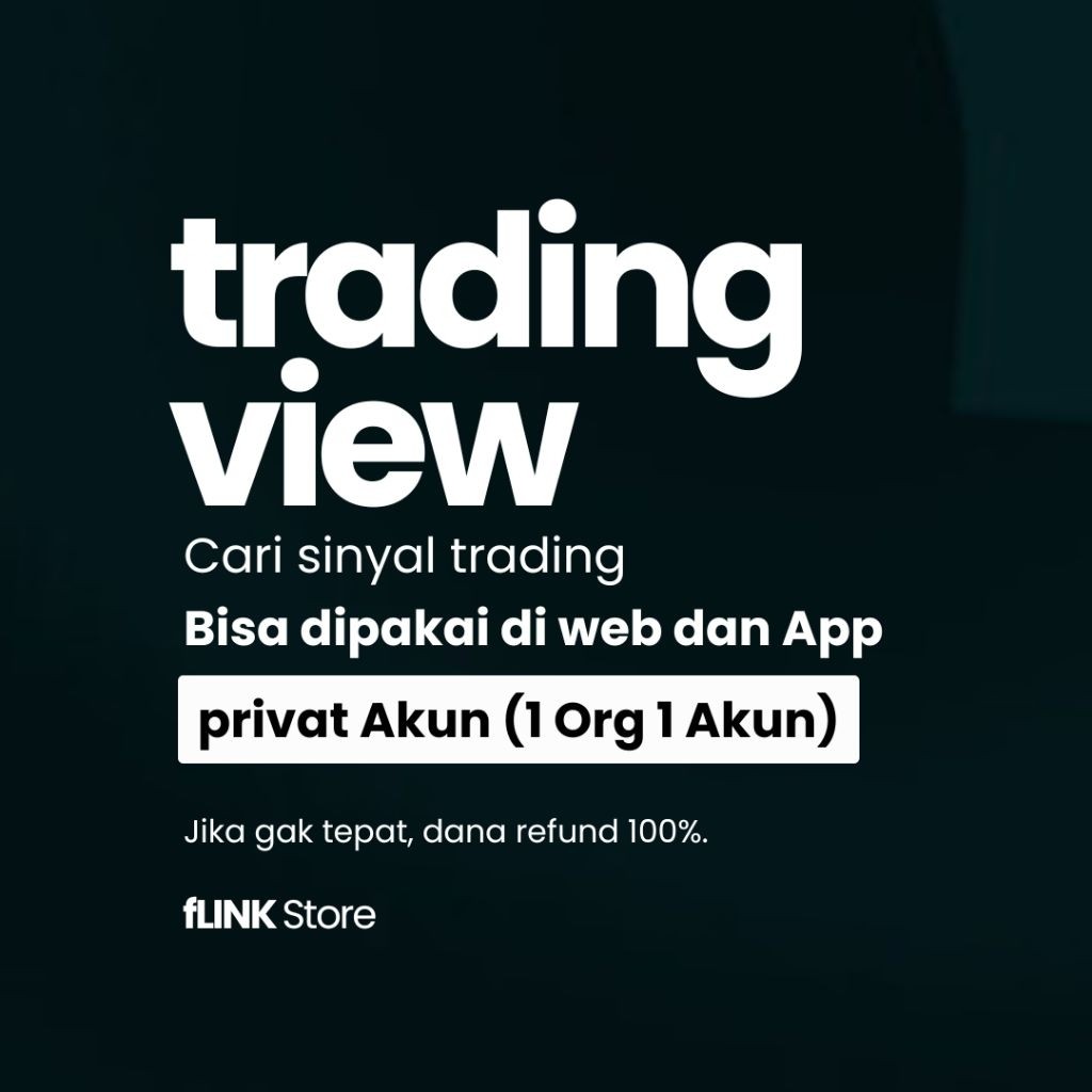 TRADINGVIEW PRO PREMIUM PRIVAT AKUN 30 HARI