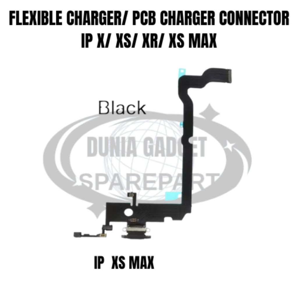 Flexible Charger/ Pcb Connector Charger iPhone X/ XS/ XR/ XS MAX 100% Original Kualitas seperti bawa