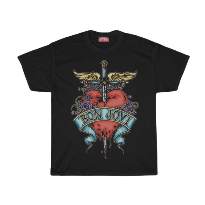 (COD) KAOS / T SHIRT / BON JOVI / KAOS BAND BON JOVI