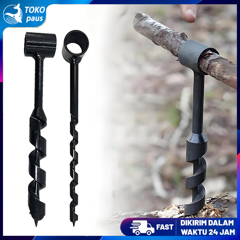 26cm Bor Manual Tangan Mata Bor Auger Mata Bor Auger Bor Manual Kayu Untuk Melubangi Kayu