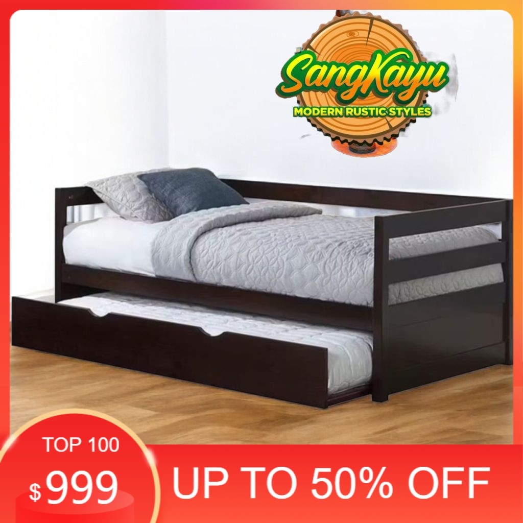 Divan anak Susun Divan Kayu anak Divan Modern Divan Anak dua Susun