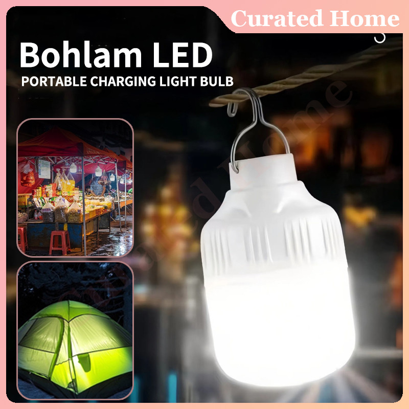 Lampu LED 28W Bohlam Emergency LED USB Jumbo Tetap Nyala Lama Walau Listrik Mati/Lamp Putih Darurat/