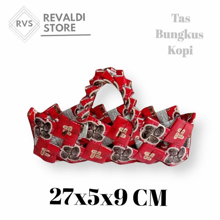 KERAJINAN TAS BUNGKUS KOPI / PRAKARYA TAS BUNGKUS KOPI