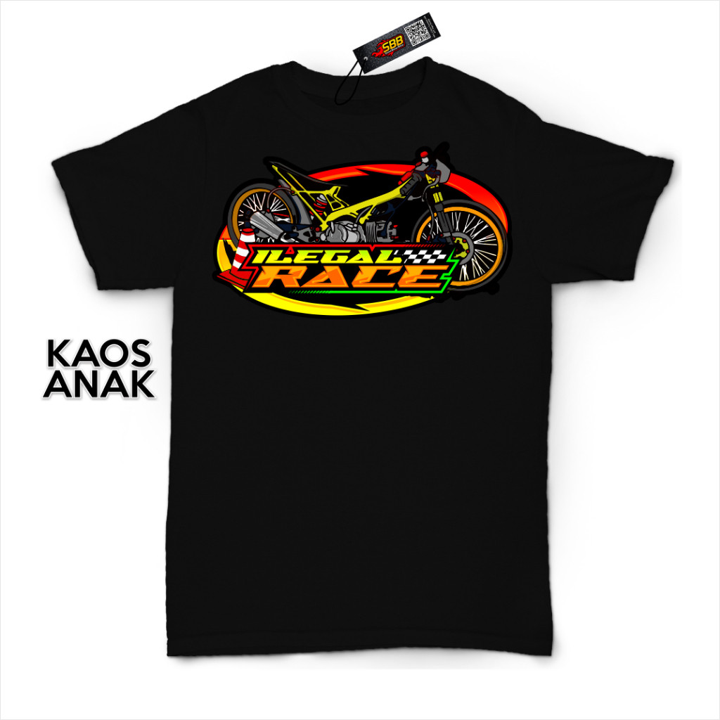 Sound Balap Blitar | Kaos Motor Racing Anak Ilegal Race Motor Drag Distro Katun