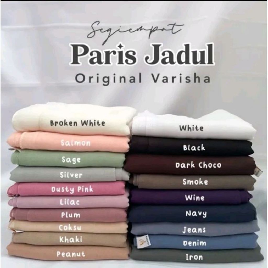 ADRIANSYAH99_ Paris jadul varisha isi 10pc/hijab Paris jadul 10pc/Paris jadul varisha