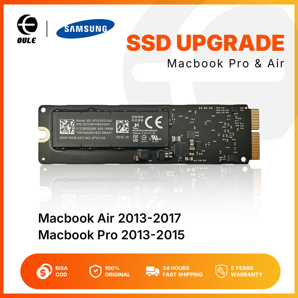 Macbook Upgrade SSD 512GB/1TB Macbook Pro Retina 2013-2015 / Macbook Air 2013-2017