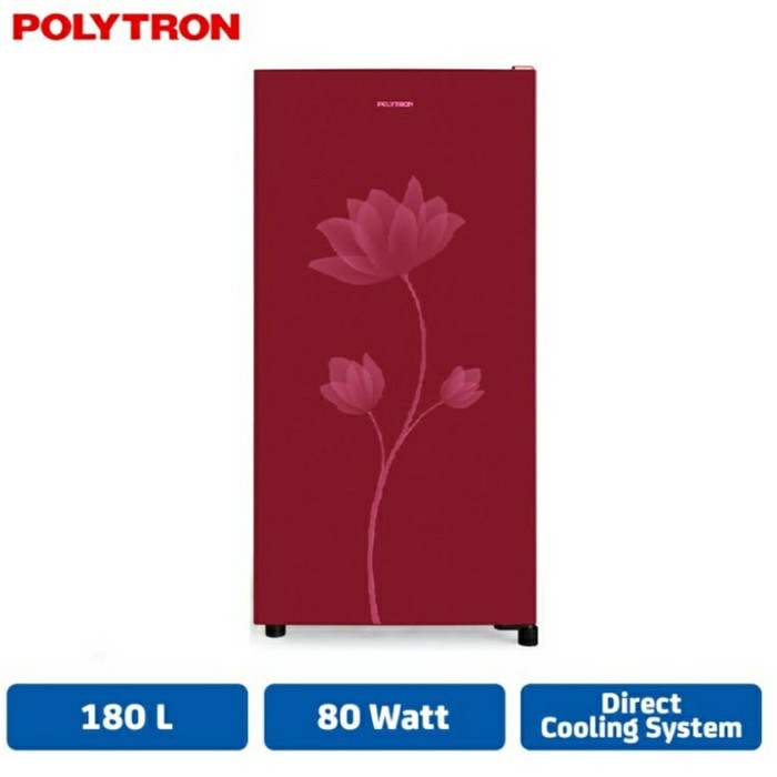 POLYTRON Kulkas 1 Pintu PRB 189 B/R