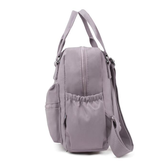 TAS RANSEL WANITA / BACKPACK WANITA / RANSEL NYLON / PIOMA JENN - SOFT PURPLE