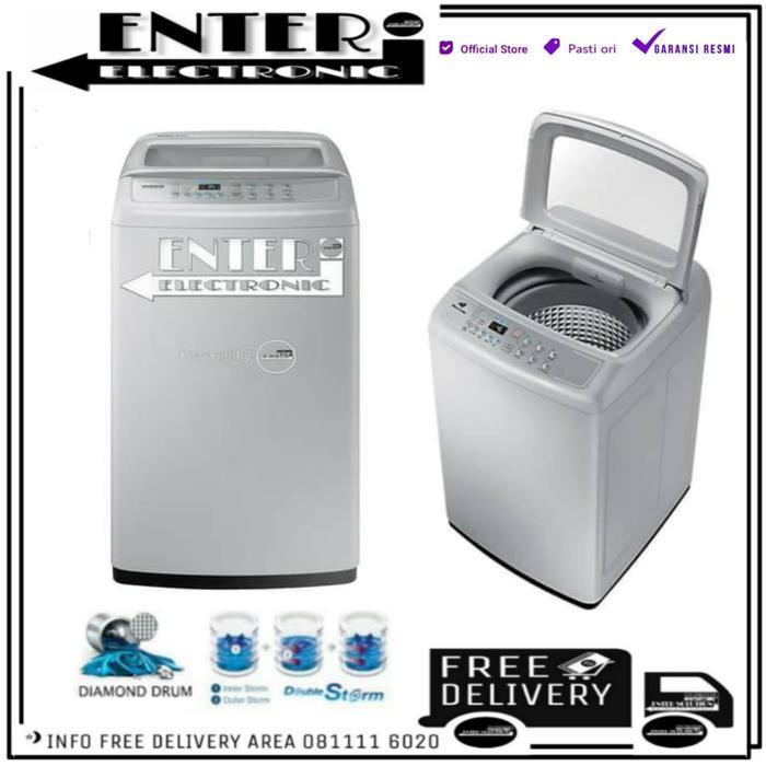 SAMSUNG TOP LOADING WA 90H4200 - MESIN CUCI SAMSUNG 9KG WA90H4200SG