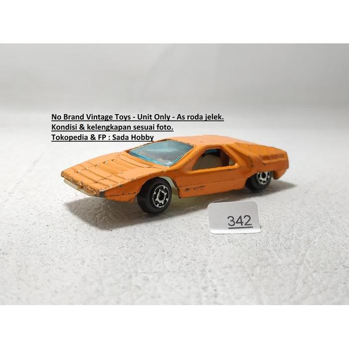 Vintage Zylmex Alfa Carabo Bertone Orange Made in Hong Kong JUNK SBAtoys