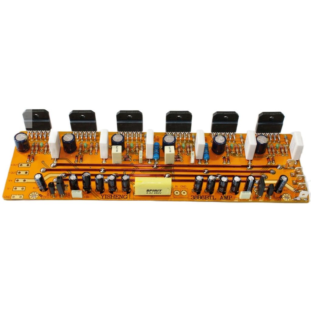 Y LM3886 BTL Mono 360W Amplifier Board Kit Reference JEFF ROWLAND Power Amp Circuit