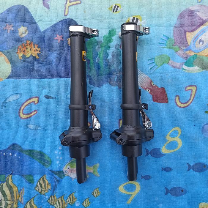 handlepost 22.2 standar tiang sepeda lipat folding tiang lipet