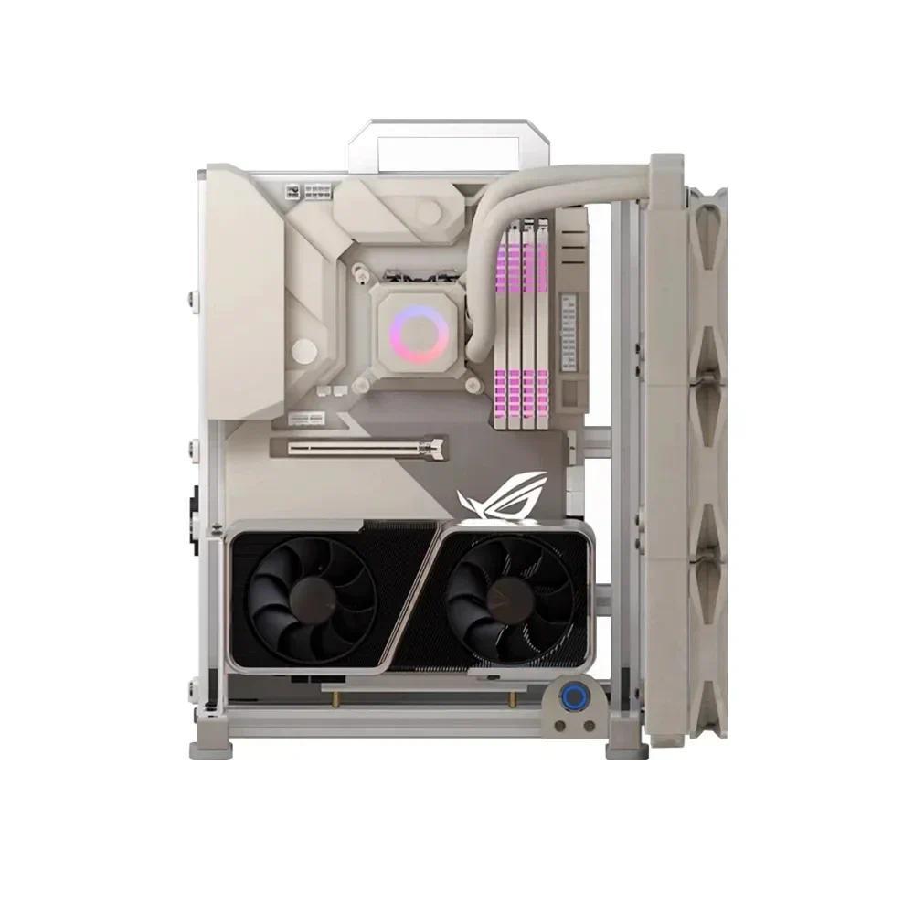 Custom Open PC Case MOD Frame Chassis ITX MATX ATX EATX Water Cooling Gamer Cabinet Rack Y
