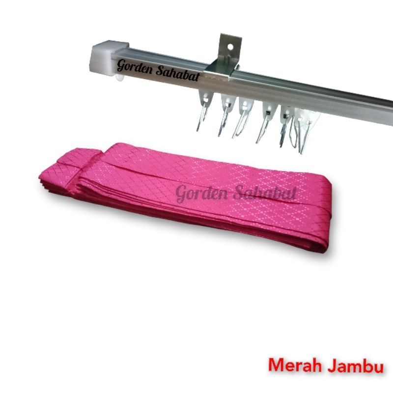 Promo gorden 1 set lengkap | gorden 1 paket sama besinya | gorden polos murah 1 set | gorden pintu |