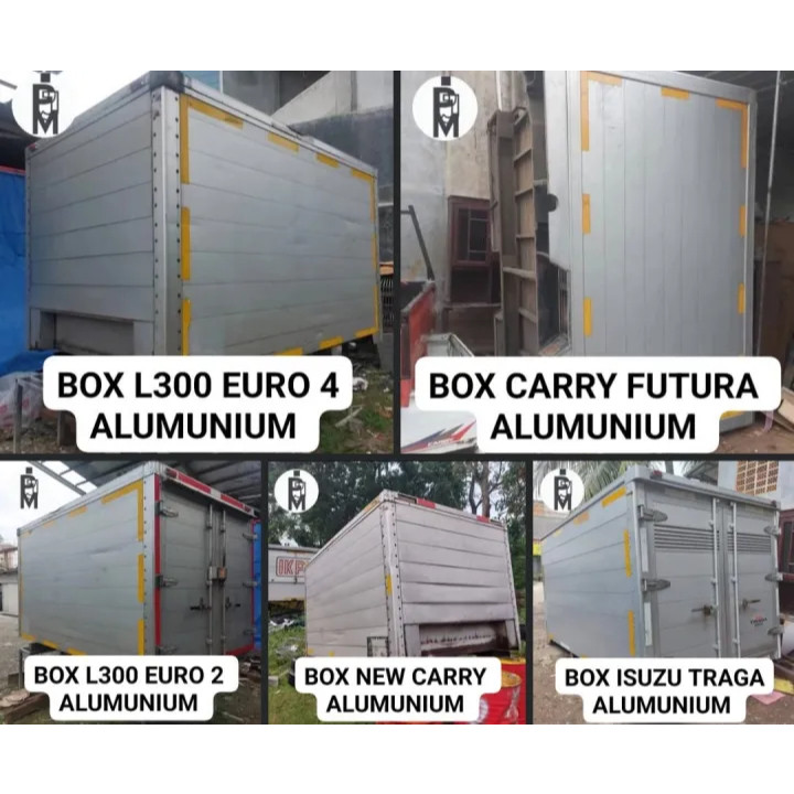 BOX L300 EURO 4 BOX NEW CARRY BOX TRAGA BOX FUTURA BOX GRANMAX BOX L300 EURO 2 ALLUMUNIUM FREEZER BE