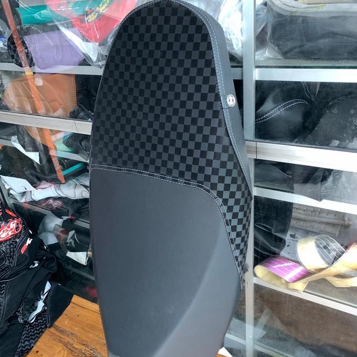 [HALIM JAYA] Jok Motor fullset Copy mbtech carrera BUSA TANAM LATEX Motif Motor Beat Vario Scoopy su