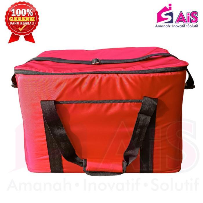 PROMOCOOLER BAG SANGAT BESAR BOX BESAR ICE CREAM TAS ICE CREAM BESAR TAS - CokelatREADY