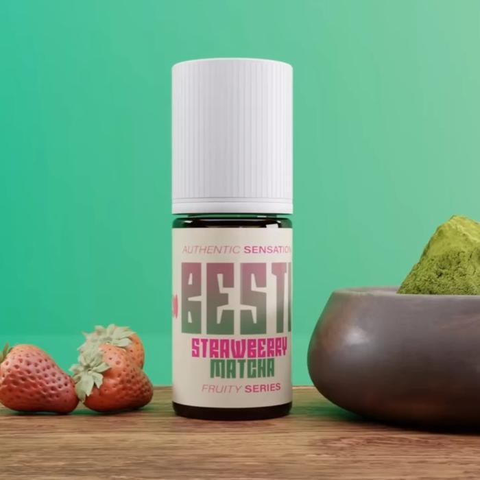 R57 Besti Strawberry Matcha Salt Nic 30ML by Hero57 - Liquid Besti Fruity Series