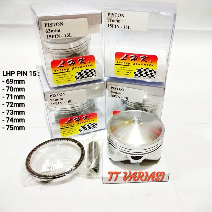 Piston Kit LHK 69 70 71 72 73 74 75 Pen 15 Type DOUBLE RING