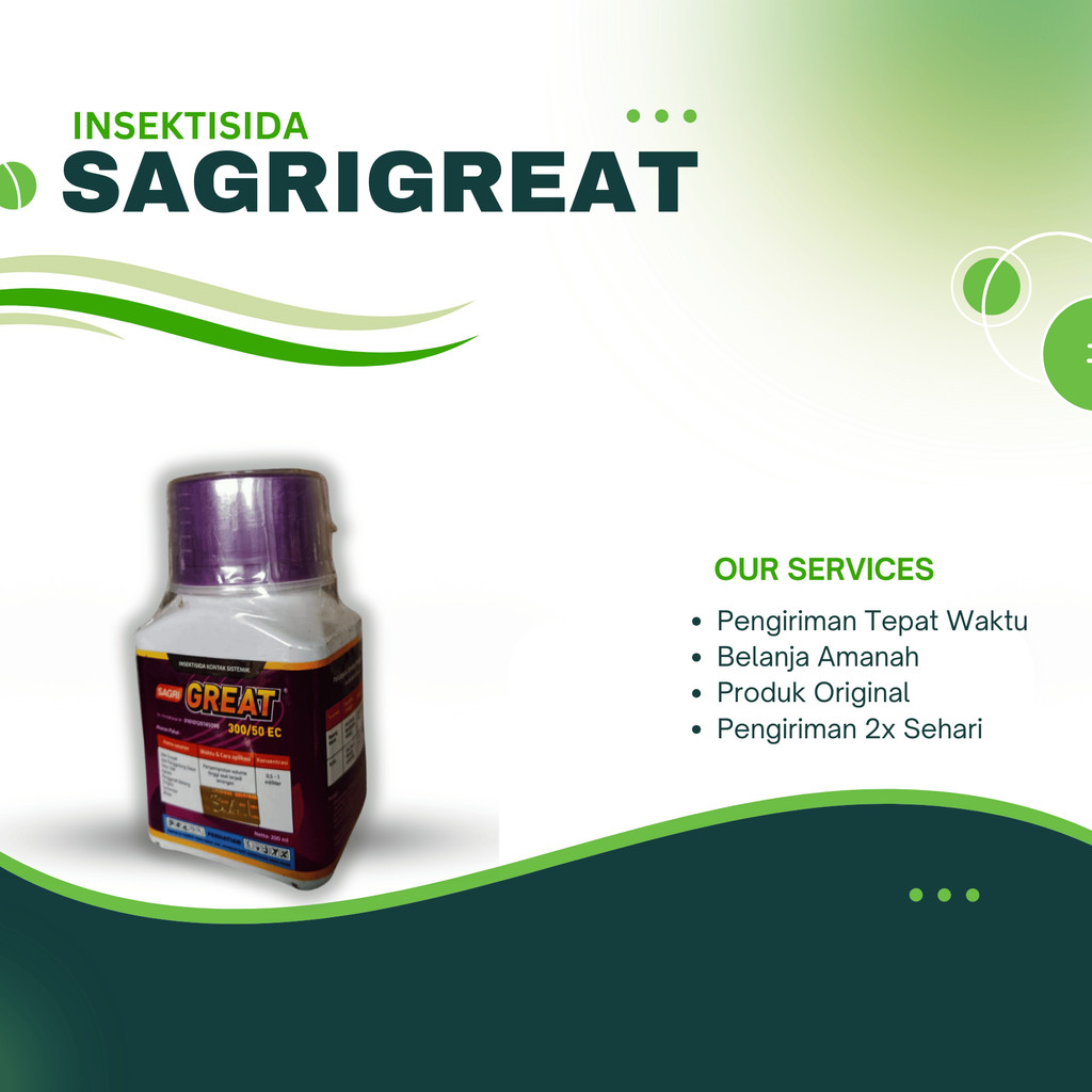 Sagri-Great Insektisida untuk Mengendalikan Ulat Bawang Merah