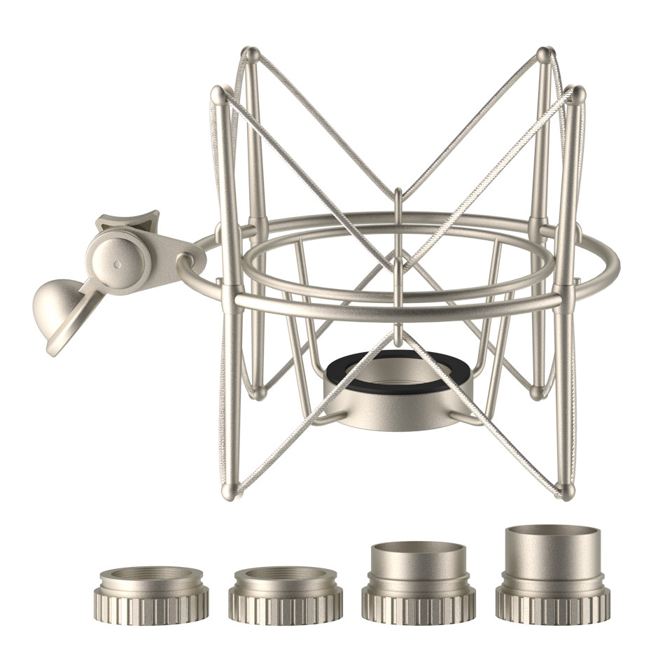 U87 Microphone Shock Mount Adjustable Recording Mic Stand Metal Bracket Pod Condenser microphone sho