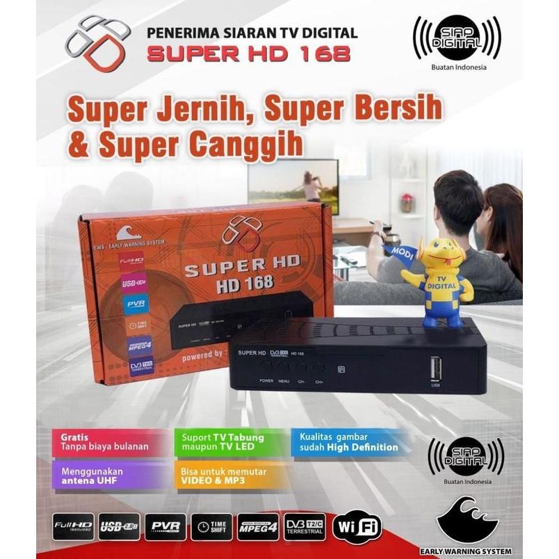 NEW SET TOP BOX DIGITAL - SET TOP BOX ANTENA UHF DIGITAL ANTENNA TV - ORANGE PREMIUM