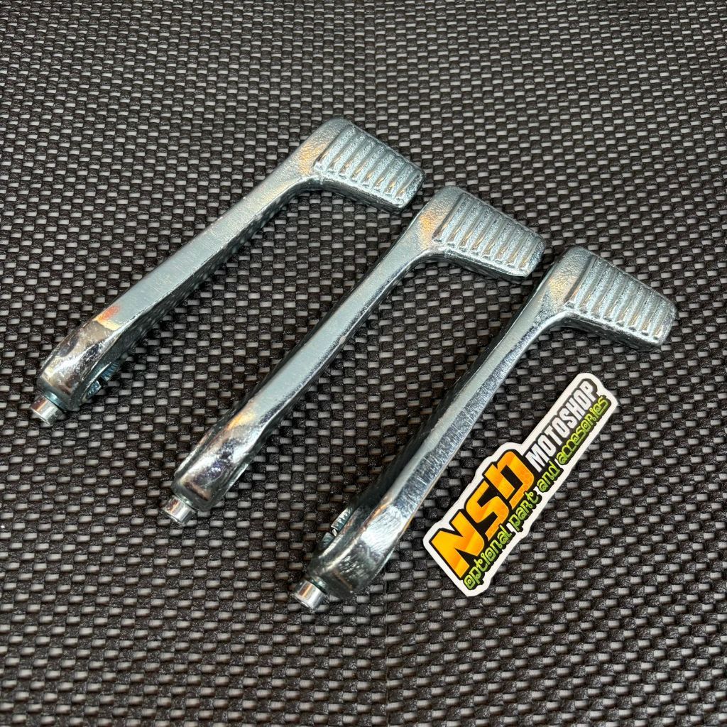 Selahan Engkolan Kick Starter Model Vespa Thailand Chrome Universal Beat Mio Vario Scoopy Fino Mio S