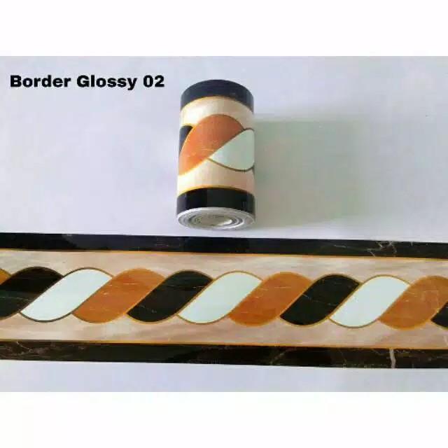 PROMO LIST BORDER STIKER 10 METER WALL BORDER Glossy - 1. LIST TAMBANG