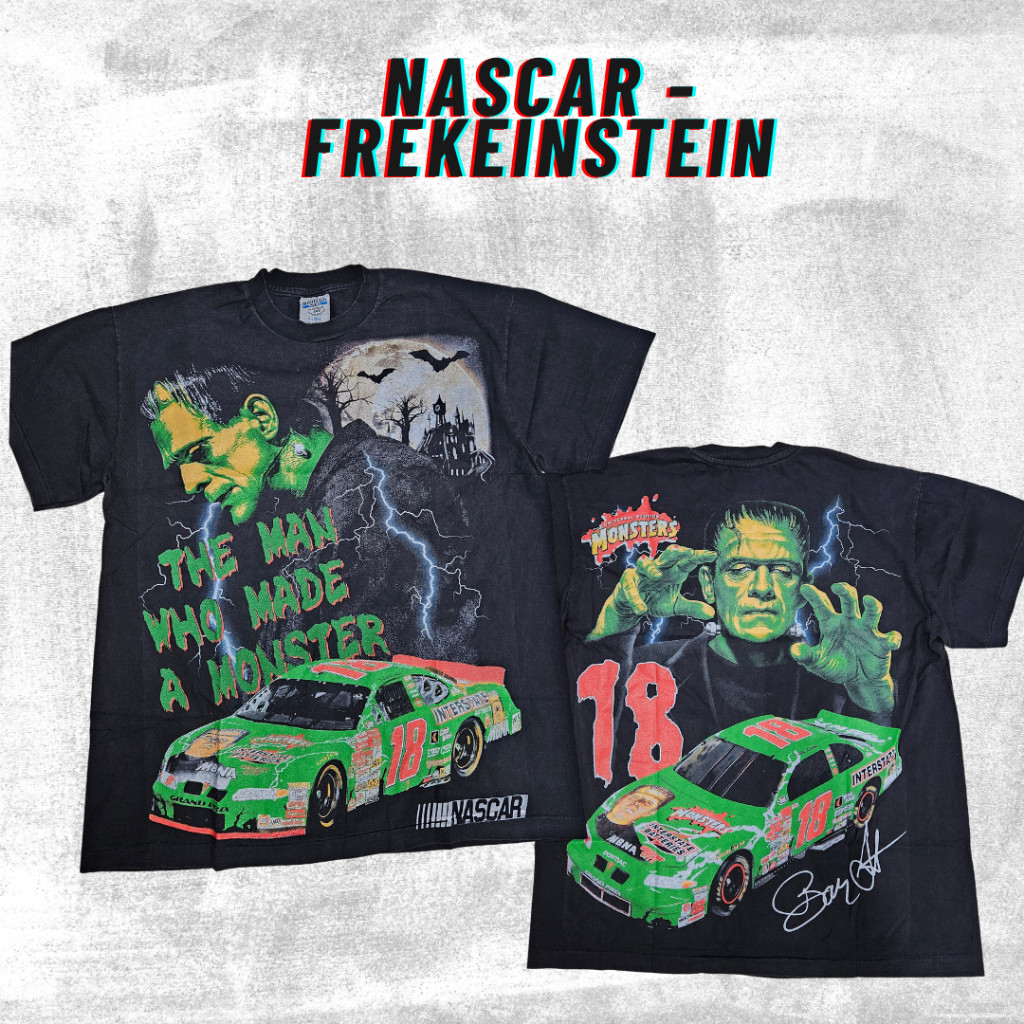 (COD) Tshirt Nascar Frekeinstein Tag BootlegTees Bootleg Thailand
