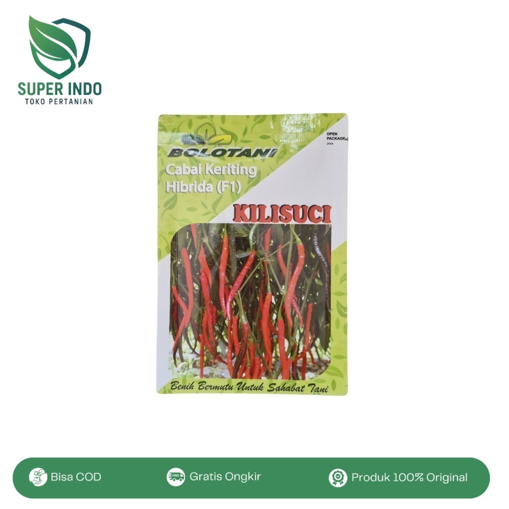 Cabe Keriting Kilisuci 10gr – Produktif & Toleran Virus Gemini