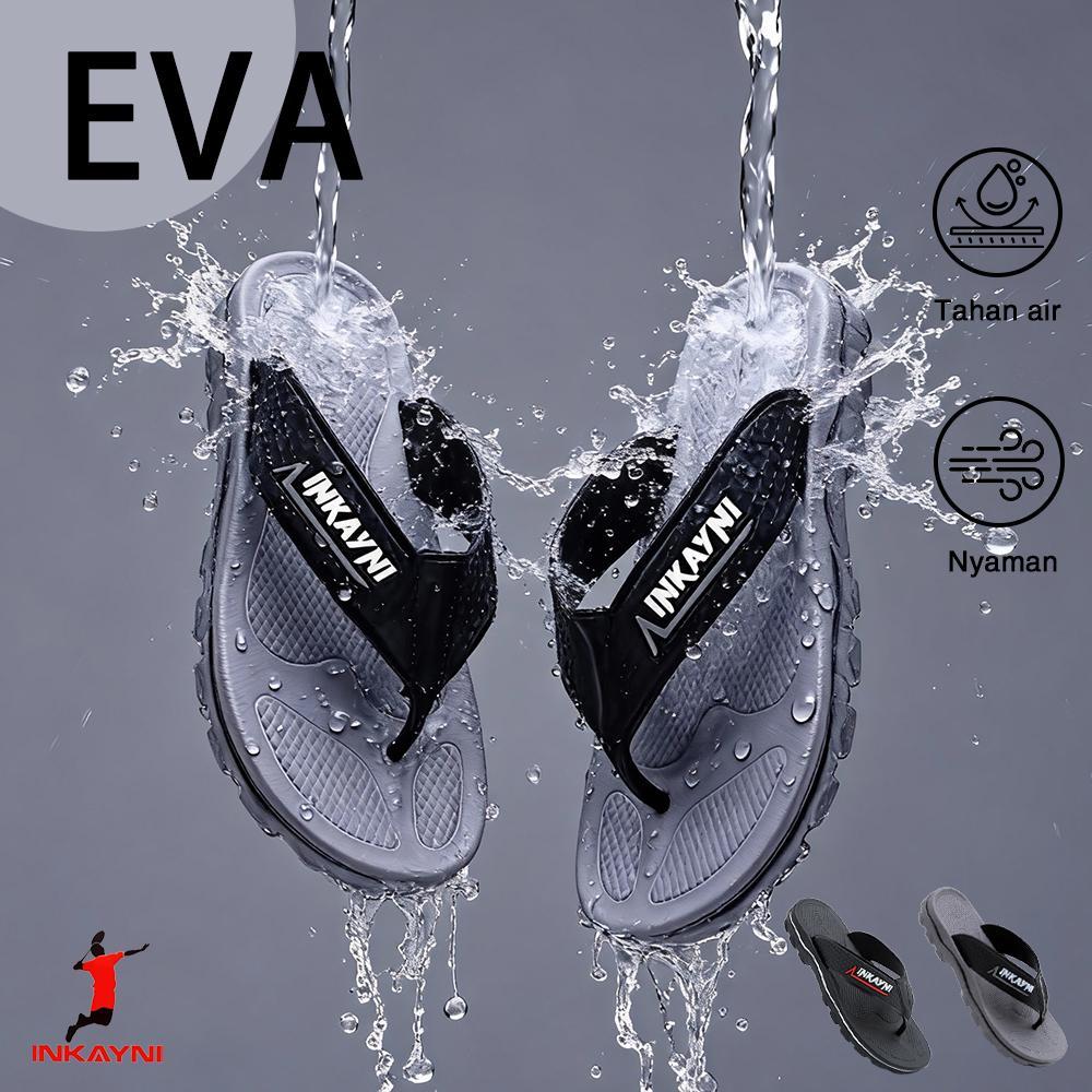 INKAYNI Sandal jepit pria dewasa sandal swallow jepit sandal anti licin pria sandal phylon dewasa pr