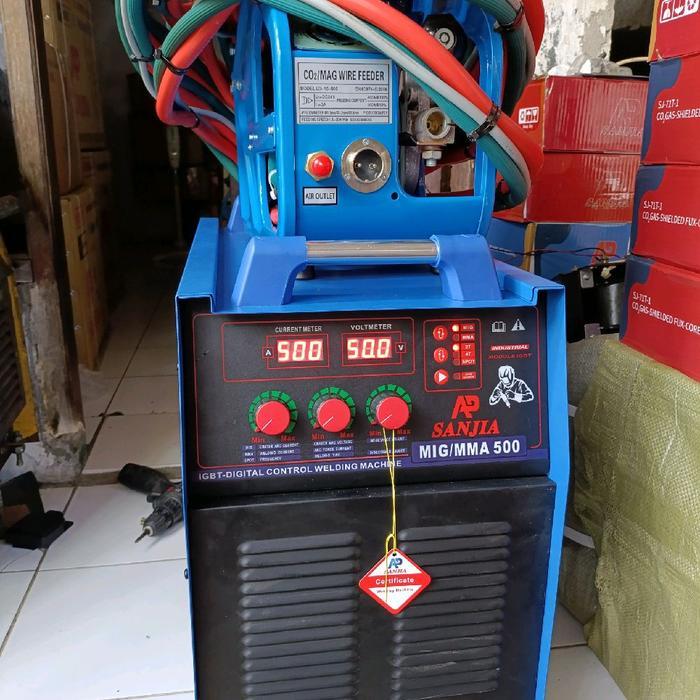 mesin las co2 500A mesin las mig