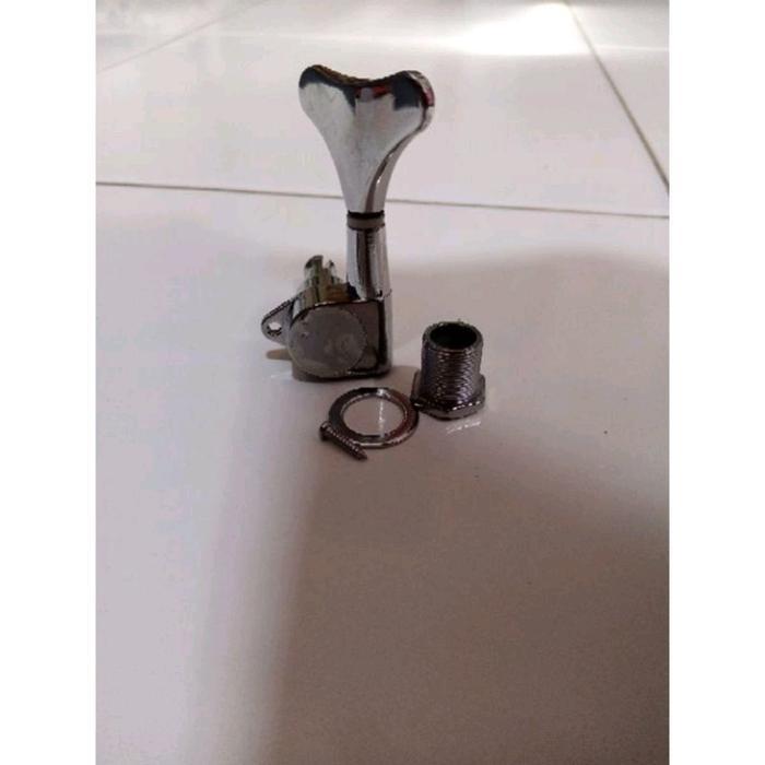 Dryer Tuning Peg Gitar Bass Gitar Machine SDGR (ECER/SATUAN) - chrome senar 1-2
