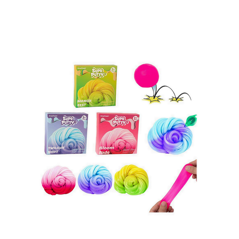 Slime Toys UV Change Color Super Putty 40g - SMQ01024