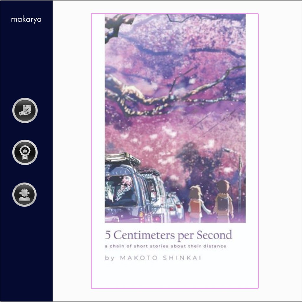 Light Novel: 5 Centimeters per Second (Makoto Shinkai)