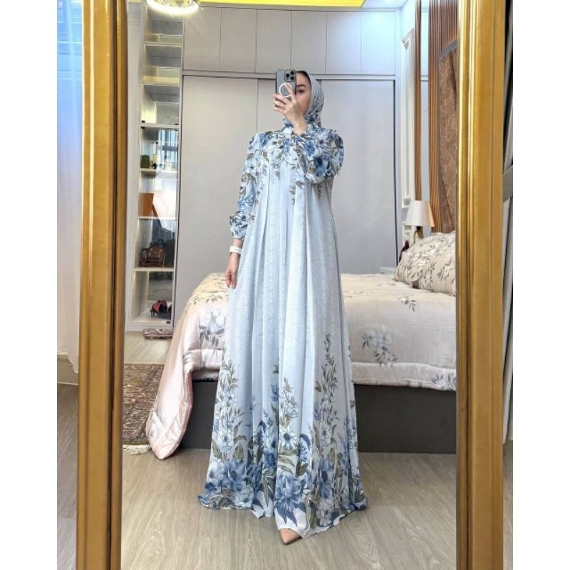 EDISI LEBARAN Gamis best seller rayon premium - Gamis rayon - Gamis kekinian - Gamis anak muda - Har